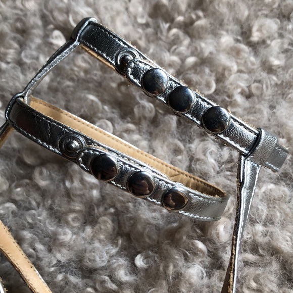 Gorgeous Isabel Marant Gladiator Silver Sandals 39 - Picture 4 of 11